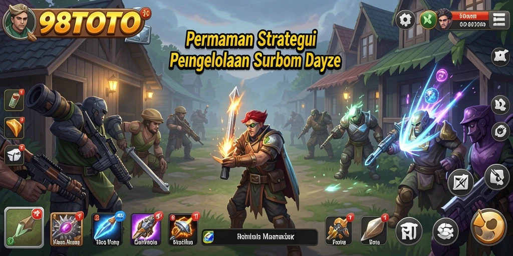 Screenshot gameplay <strong>98TOTO</strong> yang menampilkan aksi dan strategi seru.