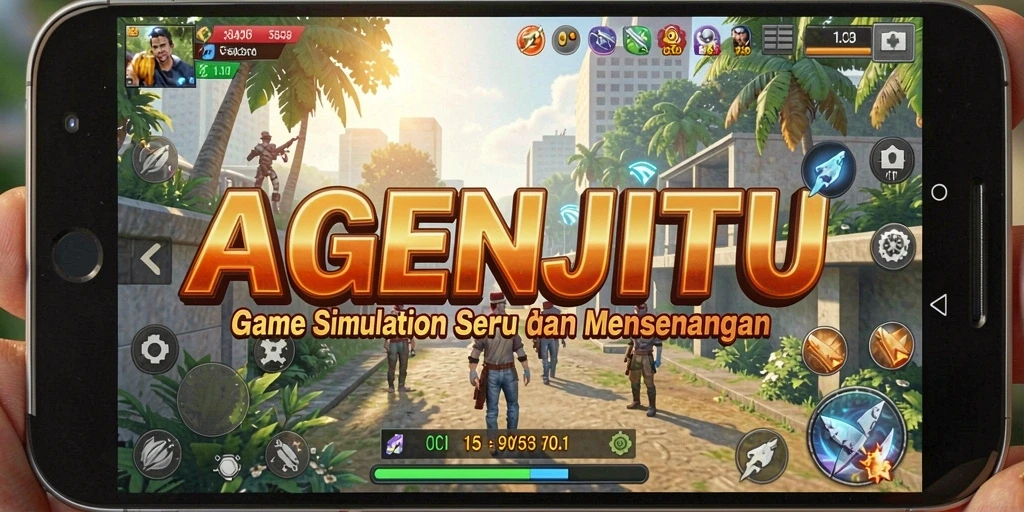 Screenshot menampilkan gameplay AGENJITU yang seru dan interaktif.