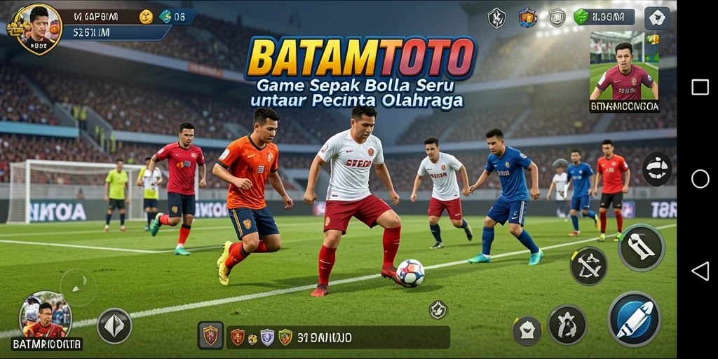 Tampilan gameplay seru dalam BATAMTOTO yang menunjukkan aksi pertandingan.