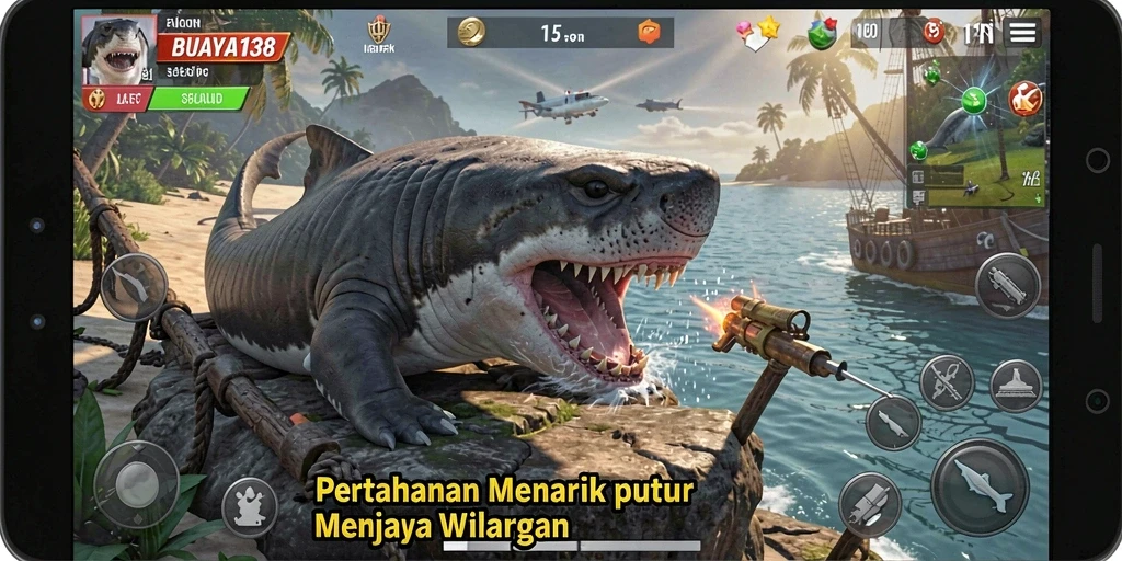 Gameplay menarik dari BUAYA138 dalam Tower Defense.