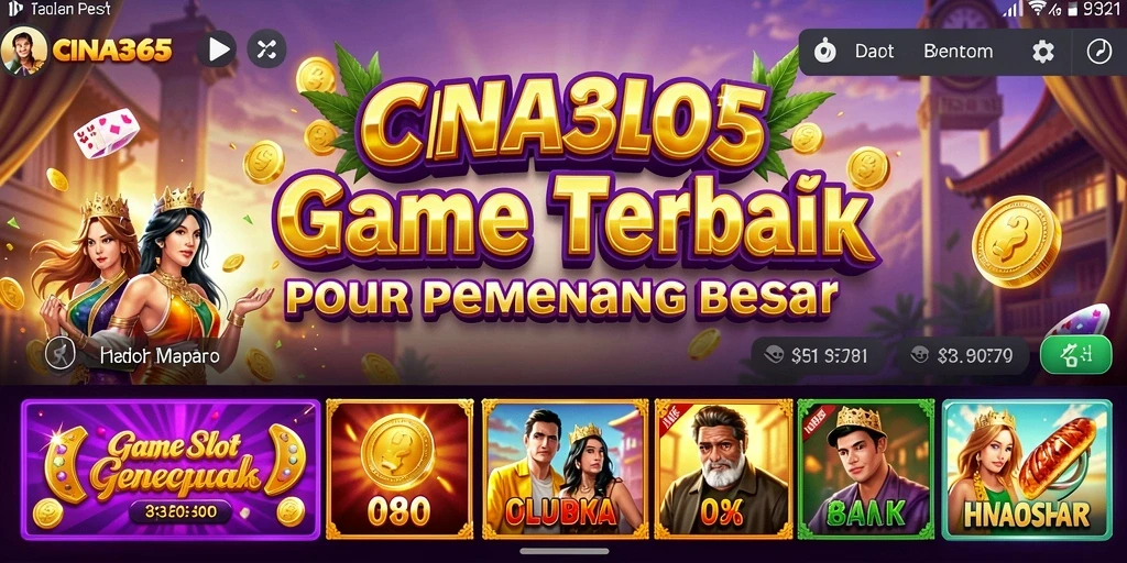 Tampilan menakjubkan dari gameplay Slot CINA365 dengan fitur menarik.