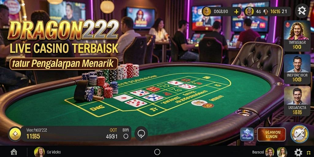 Gameplay seru di <strong>DRAGON222</strong> dengan dealer langsung dan interaksi nyata.