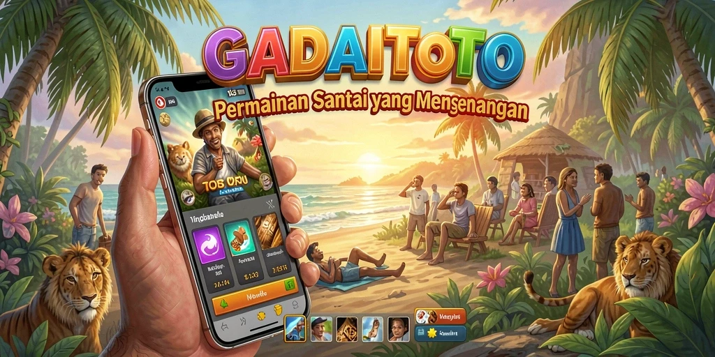 Tampilan gameplay menarik dari GADAITOTO dengan berbagai level yang menantang.