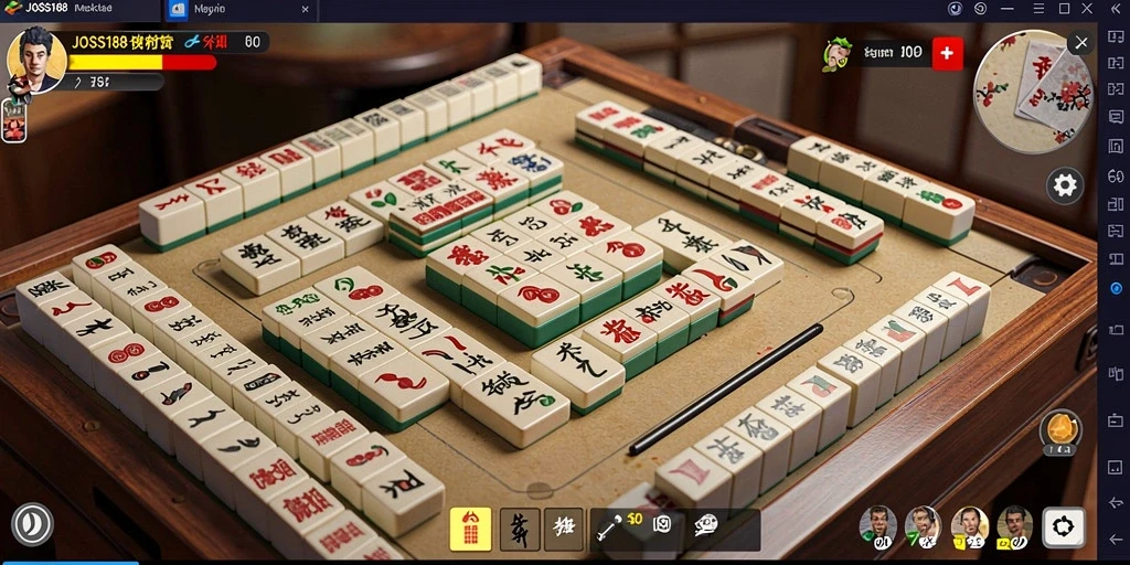 Tampilan gameplay menarik dari JOSS188 yang memukau.