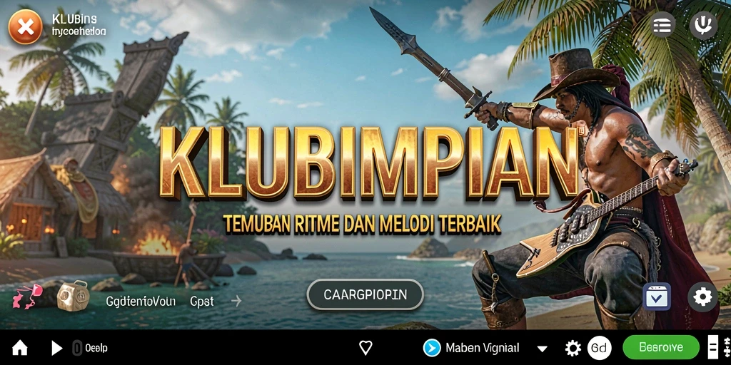 Tampilan gameplay KLUBIMPIAN yang menakjubkan dan interaktif.