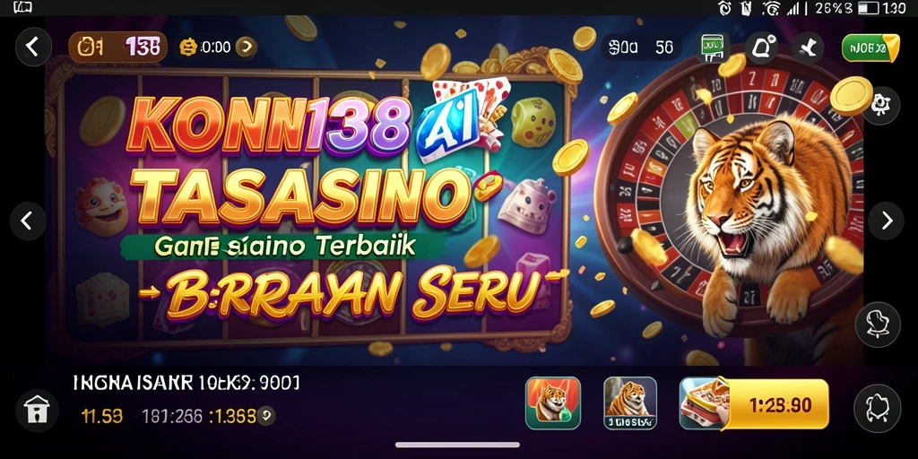 Tampilan gameplay menarik dari KOIN138 yang menampilkan aksi kasino seru.