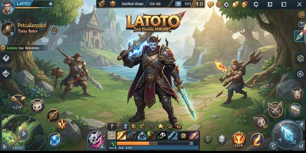 Tampilan gameplay <strong>LATOTO</strong> yang menarik dan dinamis.