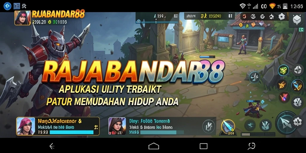 Tampilan antarmuka aplikasi RAJABANDAR88 yang modern dan efisien.