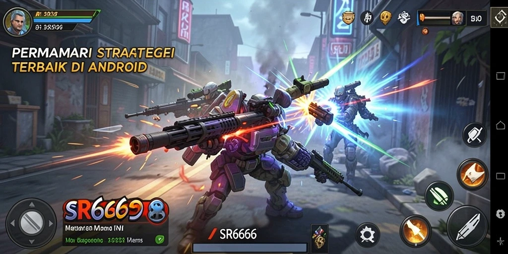 Gameplay SR6666 yang mendebarkan dan strategis dalam satu tampilan.