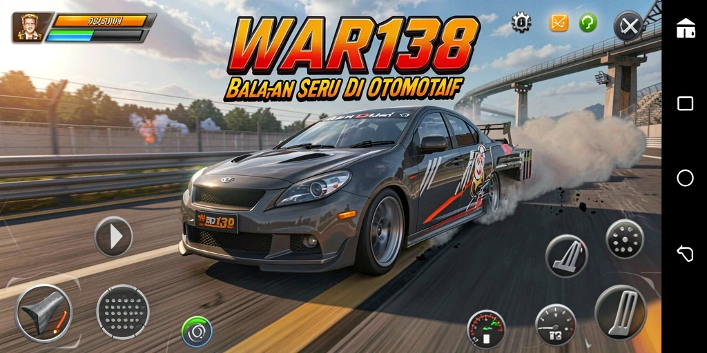 Gameplay seru dari WAR138 menampilkan balapan mendebarkan dengan grafis menawan.