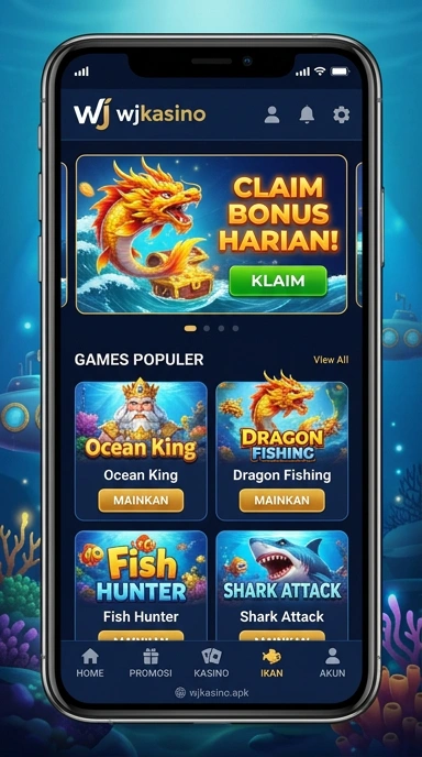 Pengguna menikmati aplikasi gaming di wjkasino dengan pengalaman yang menyenangkan.