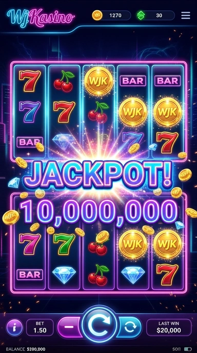 Screenshot fitur unggulan wjkasino yang menunjukkan keamanan aplikasi.
